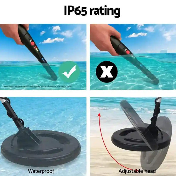 Metal Detector and Pinpointer Deep Sensitive 220mm - Everything Caravans