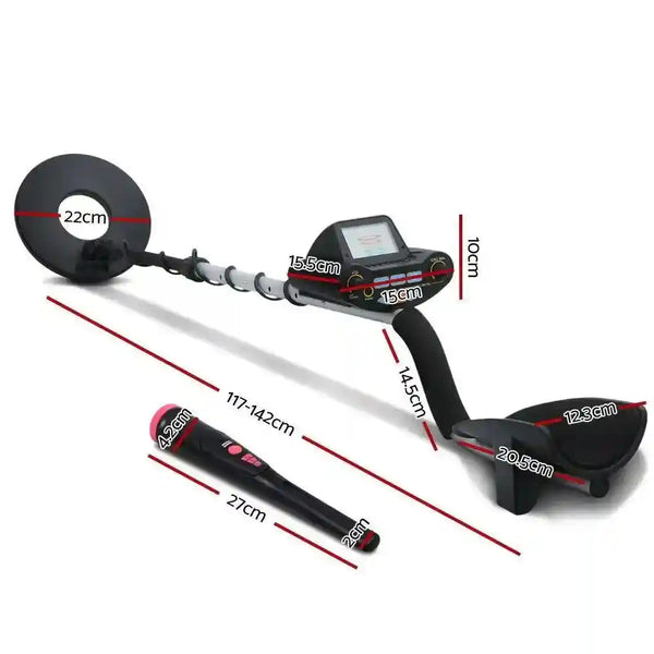 Metal Detector with Pinpointer 250mm - Everything Caravans