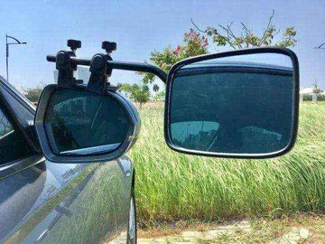 Milenco - Falcon Super Steady Towing Mirror Flat - Twin Pack - Mil4381 - Last Pair - Everything Caravans