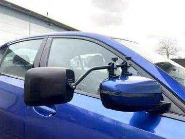 Milenco - Falcon Super Steady Towing Mirror Flat - Twin Pack - Mil4381 - Last Pair - Everything Caravans