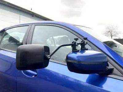 Milenco - Falcon Super Steady Towing Mirror Flat - Twin Pack - Mil4381 - Last Pair - Everything Caravans