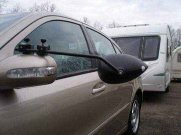 Milenco Aero 4 Extra Wide Caravan Towing Mirrors Super Stable (Pair) - Everything Caravans