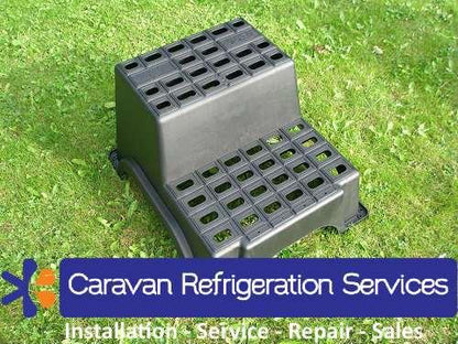 Milenco Double Plastic Step Super Large and Safe Caravan Step - Everything Caravans