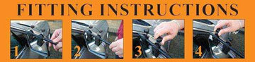 Milenco Falcon Mirror Twin Pack Aero - Everything Caravans