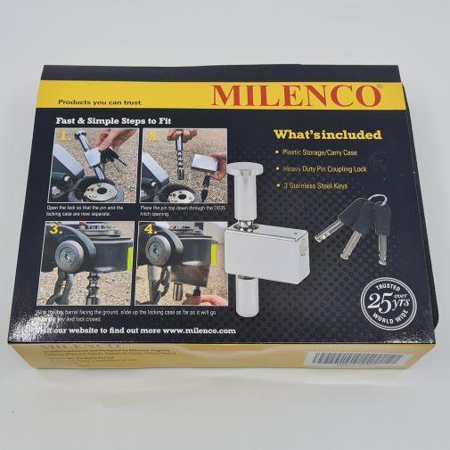 Milenco Hitch Lock for DO35 Coupling and Off Road Hitches - Everything Caravans