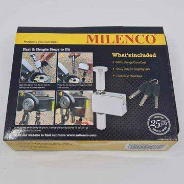 Milenco Hitch Lock for DO35 Coupling and Off Road Hitches - Everything Caravans