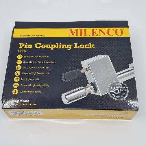 Milenco Hitch Lock for DO35 Coupling and Off Road Hitches Everything Caravans