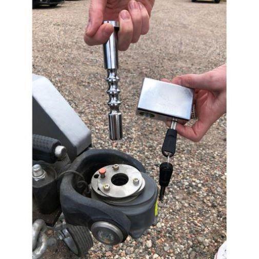 Milenco Hitch Lock for DO35 Coupling and Off Road Hitches - Everything Caravans