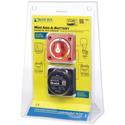 Blue Sea Mini Add-A-Battery Kit 65A - Everything Caravans