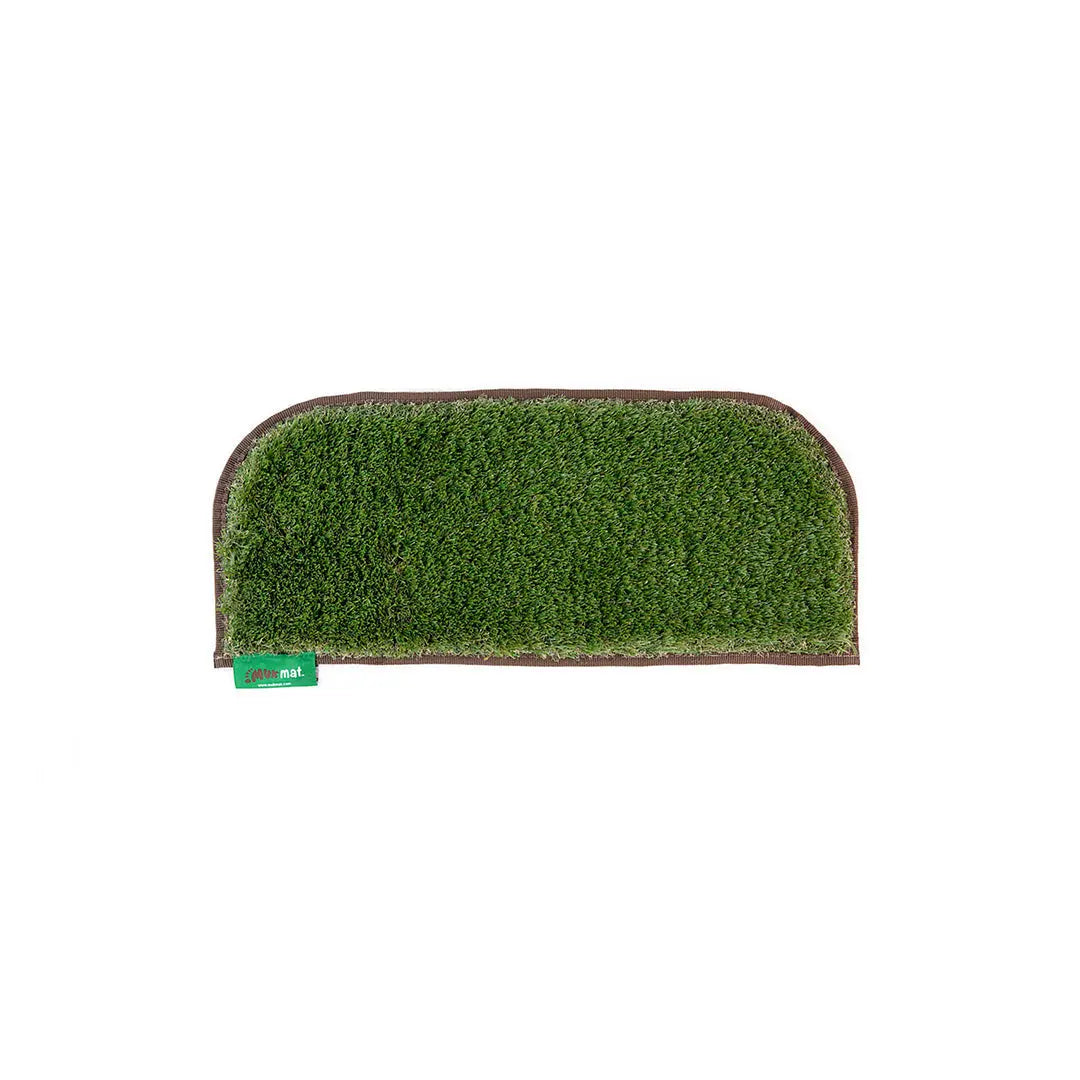 Muk Mat Caravan Step Mat Green with Brown Trim Weisshorn