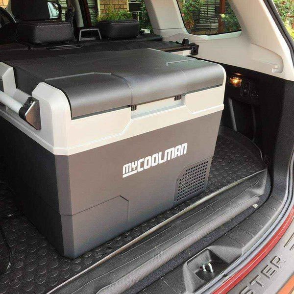 MyCoolman 47L Portable Fridge Freezer fits 56 Cans with Variable Speed Compressor - Everything Caravans