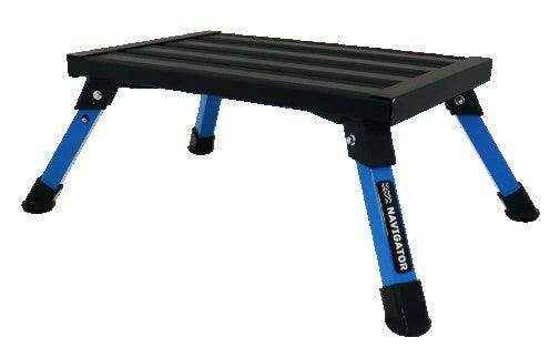 Navigator Gear RV Step Folding Blue Grey - Everything Caravans