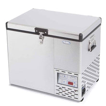 National Luna 40Lt Freezer-Fridge (Stainless Steel) - Everything Caravans
