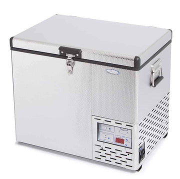 National Luna 40Lt Freezer-Fridge (Stainless Steel) - Everything Caravans