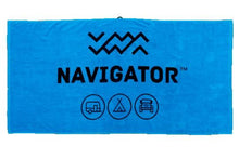 Navigator Gear Beach towel - 765Gsm - Blue - Everything Caravans