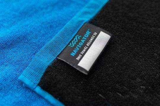 Navigator Gear Beach towel - 765Gsm - Blue - Everything Caravans
