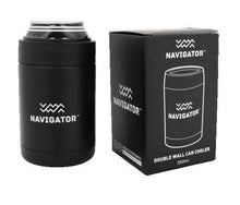Navigator Gear Double Wall Can Cooler - Stainless Steel Black - Everything Caravans