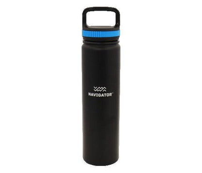 Navigator Gear Double Wall Flask - Stainless Steel Black - Everything Caravans