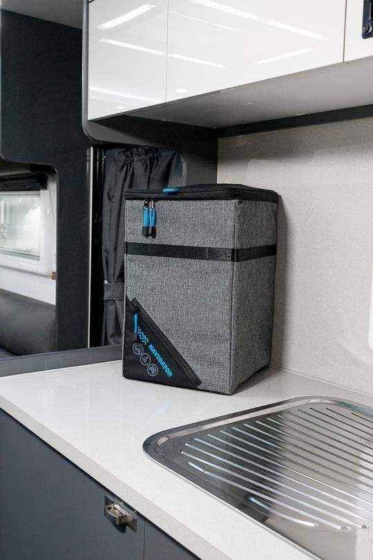 Navigator Gear Mini Bin Buddy - Trash Container for Car and Benchtop - Everything Caravans