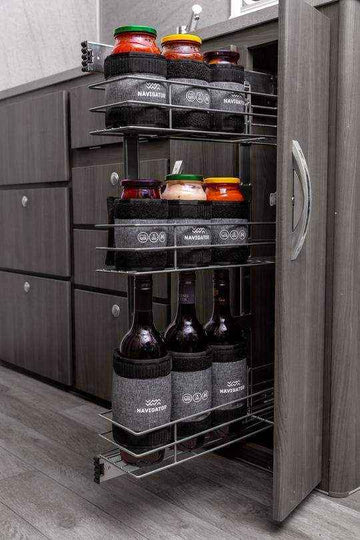 Navigator Gear Pantry Wine Buddy - Padded Pantry Protection - Everything Caravans