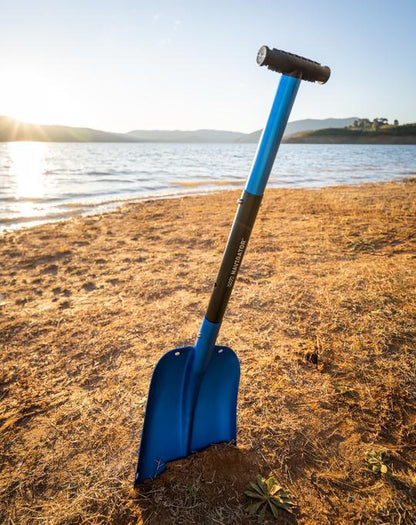 Navigator Gear Shovel Buddy Alloy - Blue - Everything Caravans