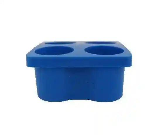 Navigator Gear Silicone Ice Tray - Blue Silicone - Everything Caravans