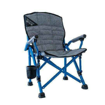 Navigator Gear the Nowhere Chair Kids 6 to 12 YRS Blue Grey - Everything Caravans