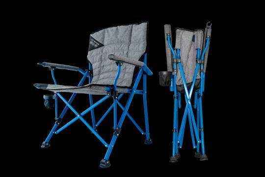 Navigator Gear the Nowhere Chair Kids 6 to 12 YRS Blue Grey - Everything Caravans