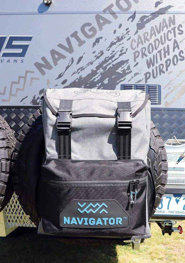 Navigator Gear Wheel Pack Buddy - Grey Badge - Wheel Bag - Everything Caravans