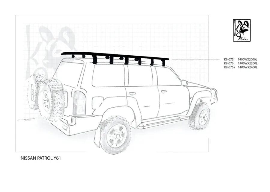 Nissan Patrol Y61 K9 Roof Racks Expedition Quality - Everything Caravans