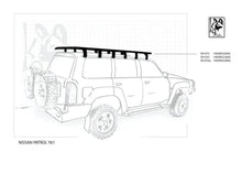 Nissan Patrol Y62 K9 Roof Racks Expedition Quality - Black Friday Sale - Everything Caravans