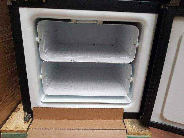 Nova Kool RFU6809 DC 173 Litre Upright Fridge Freezer - Everything Caravans