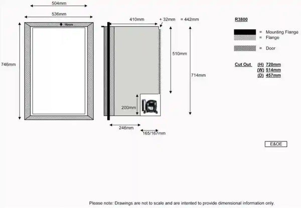Novakool R3800Dc - 100 Litre 12volt Compressor Fridge Freezer - Everything Caravans