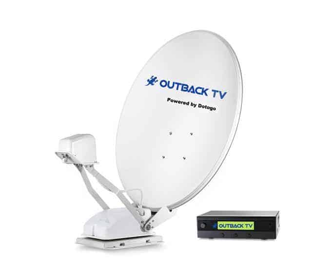 OUTBACK TV POP UP RV-85A Auto Satellite Dish Outback TV