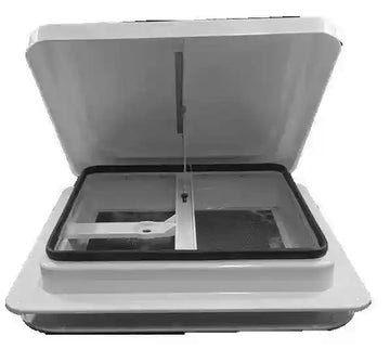 Ozvent 14" x 14" Hatch White for Caravan and Motorhome Roof - 10005 - Everything Caravans