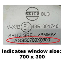 Outer Frame only for Seitz S7P Window 700 x 510mm - no longer available - Everything Caravans