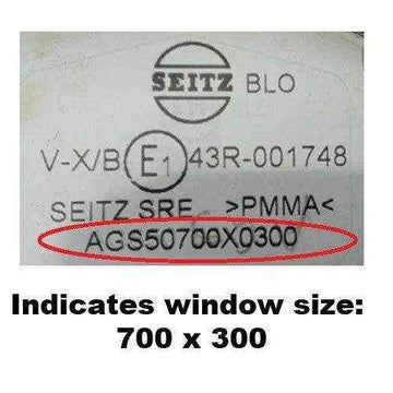 Outer Frame only for Seitz S7P Window 700 x 510mm - no longer available - Everything Caravans