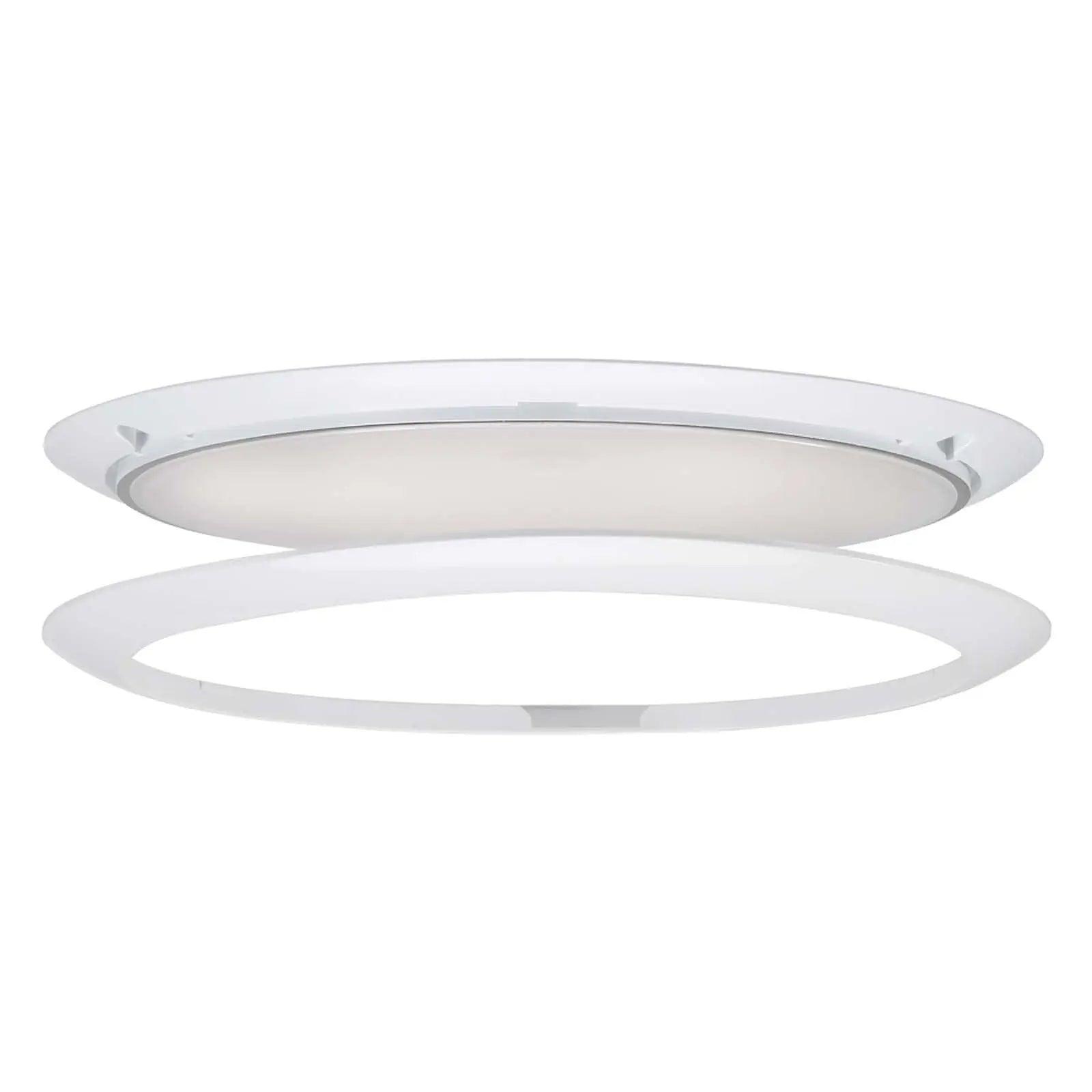Oval Saturn Oval Led interior Lamp with touch Sensitive On/Dim/Off Switch - Everything Caravans