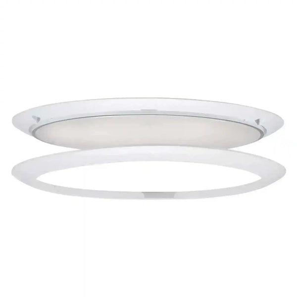 Oval Saturn Oval Led interior Lamp with touch Sensitive On/Dim/Off Switch - Everything Caravans