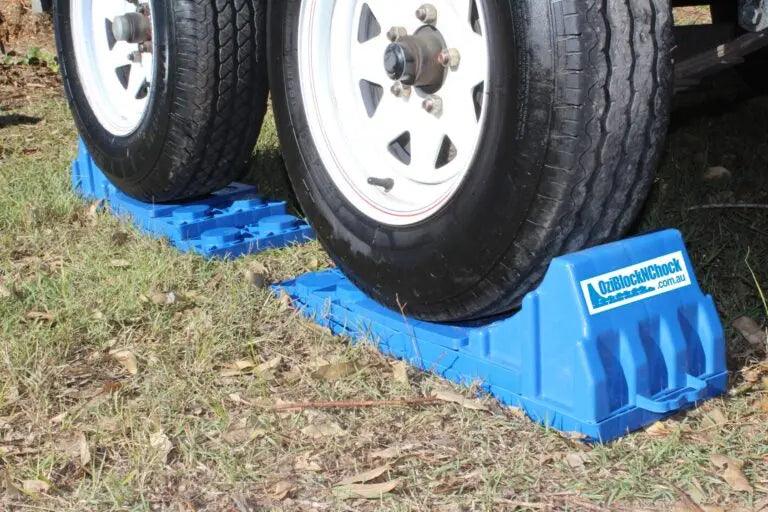 Oziblocknchock - Basic Kit for Single or Twin Axle - Everything Caravans
