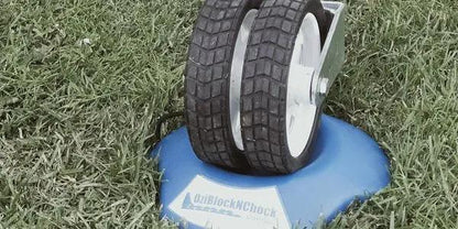 Oziblocknchock - Jockey Dock with Carry Handle - Everything Caravans