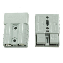 Anderson Style Plug Connector 50amp 6Awg Grey Pair - Everything Caravans