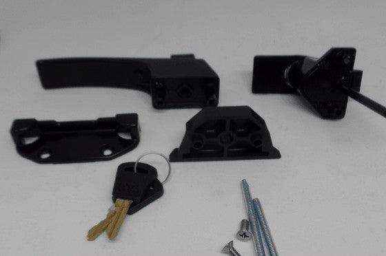 Panorama Door Lock Complete Vintage Caravan Door Lock - Everything Caravans