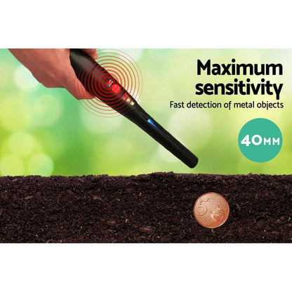 Pinpointer Metal Detector Black - Everything Caravans