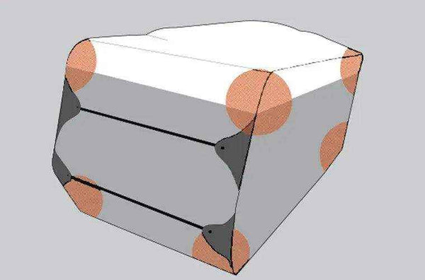 Poptop Caravan Cover 14Ft to 16Ft ADCO Olefin HD 3 Yr Warranty UV Stabilised - Everything Caravans