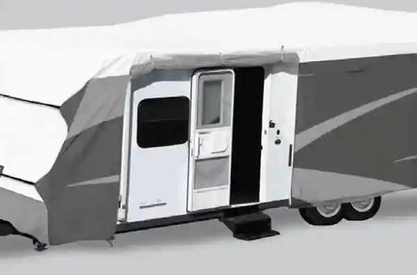 Poptop Caravan Cover 14Ft to 16Ft ADCO Olefin HD 3 Yr Warranty UV Stabilised - Everything Caravans