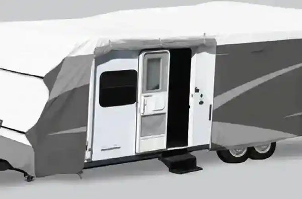 Poptop Caravan Cover 18Ft to 20Ft ADCO Olefin HD 3 Yr Warranty UV Stabilised - Everything Caravans