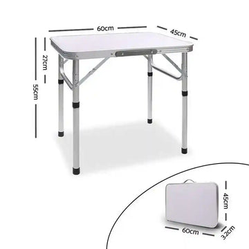 Portable Folding Camping Table 60cm - Everything Caravans