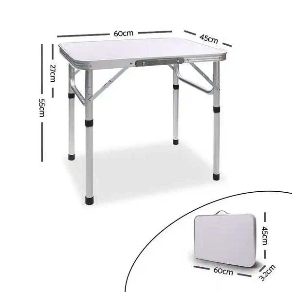 Portable Folding Camping Table 60cm - Everything Caravans