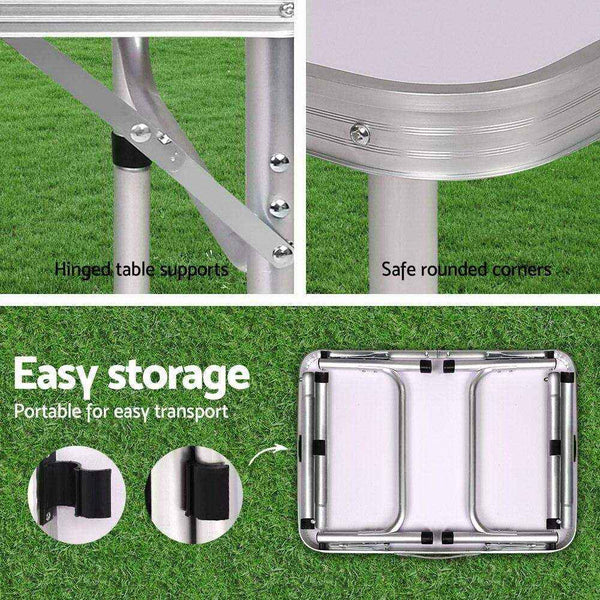 Portable Folding Camping Table 60cm - Everything Caravans